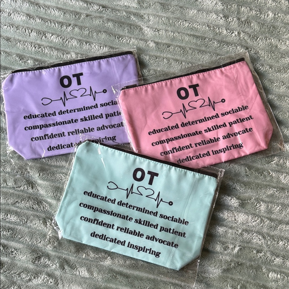 OT Themed Pouches in Pastel Colors